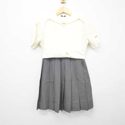 【中古】東京都 桜美林中学校/旧制服 女子制服 2点 (シャツ・スカート) sf048608