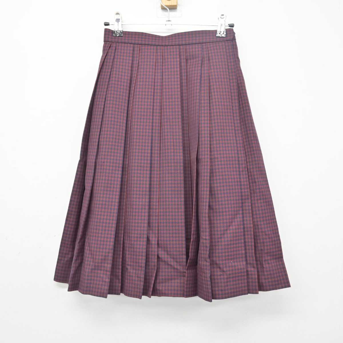 【中古】岡山県 瀬戸南高等学校 女子制服 4点 (ブレザー・シャツ・スカート) sf048609