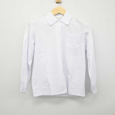 【中古】神奈川県 白山中学校 女子制服 2点 (ブレザー・シャツ) sf048614