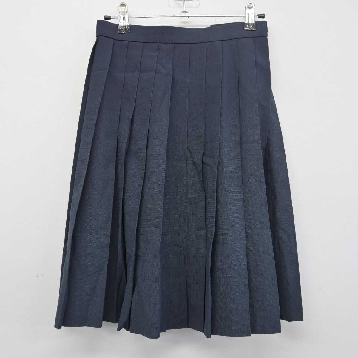 【中古】山形県 米沢東高等学校 女子制服 3点 (シャツ・スカート) sf048639