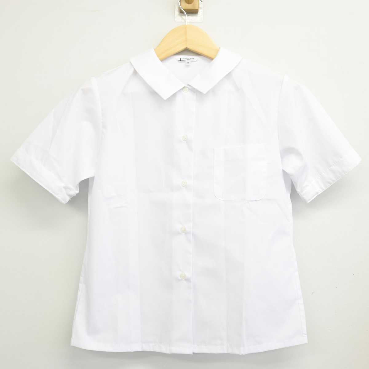 【中古】群馬県 長野郷中学校 女子制服 3点 (ベスト・シャツ・スカート) sf048645