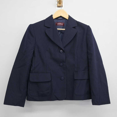 【中古】山形県 米沢東高等学校 女子制服 2点 (ブレザー・シャツ) sf048649