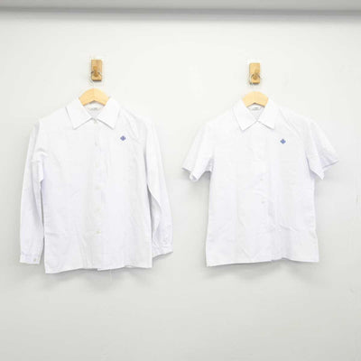 【中古】山形県 米沢東高等学校 女子制服 2点 (シャツ・シャツ) sf048652