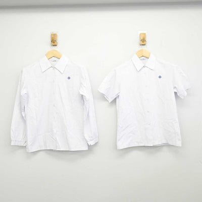 【中古】山形県 米沢東高等学校 女子制服 2点 (シャツ・シャツ) sf048654