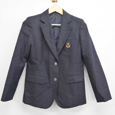 【中古】東京都 第二大島中学校 女子制服 4点 (ブレザー・シャツ・スカート) sf048662