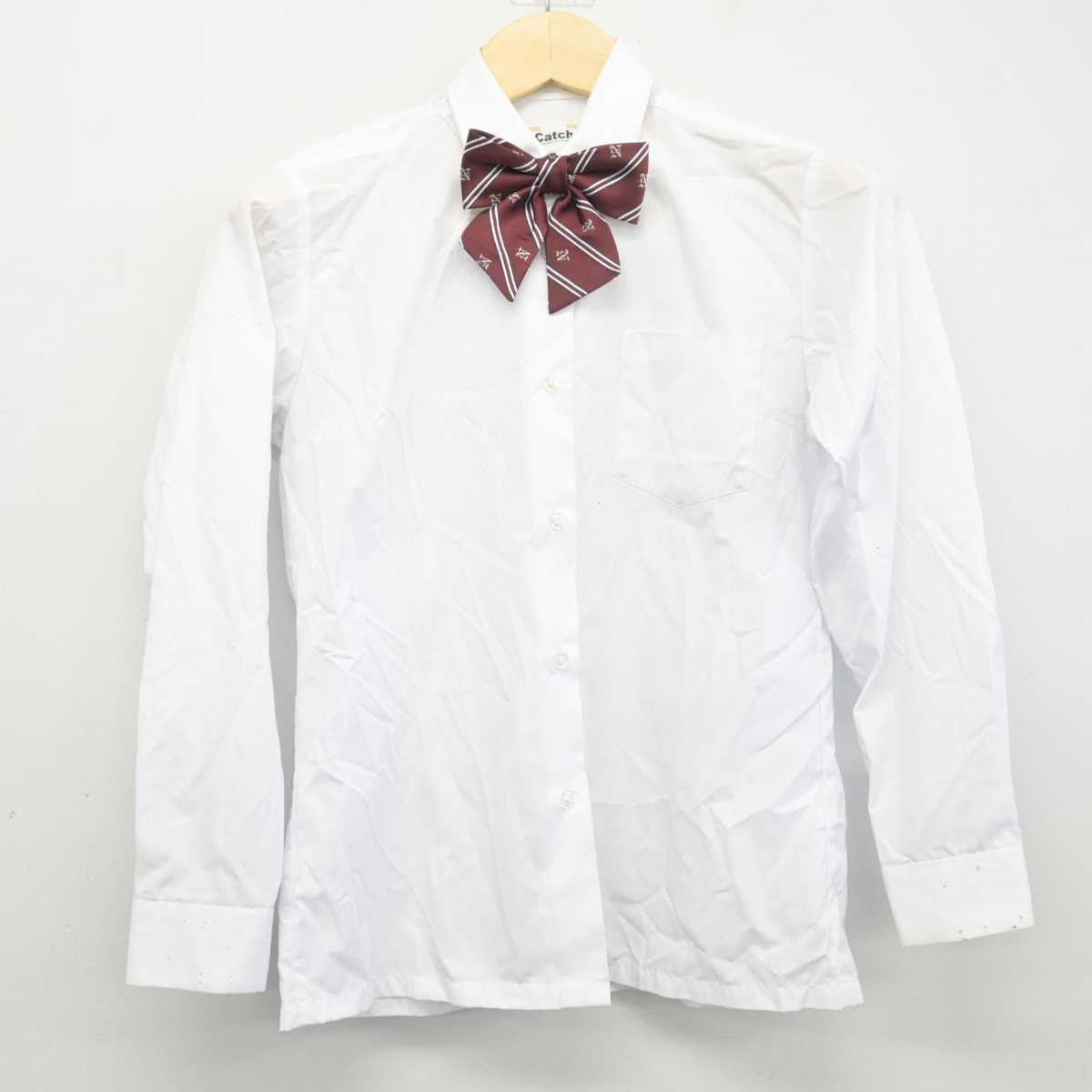 【中古】東京都 第二大島中学校 女子制服 4点 (ブレザー・シャツ・スカート) sf048662