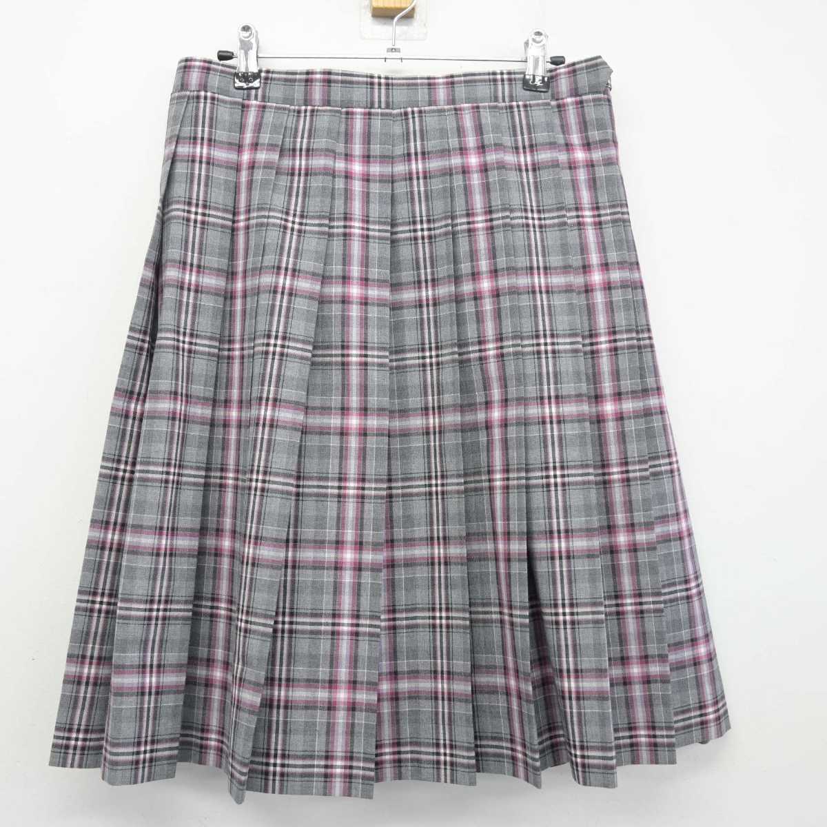 【中古】埼玉県 大妻嵐山中学校 女子制服 3点 (セーラー服・スカート) sf048669