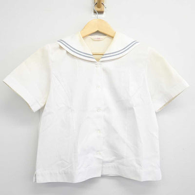 【中古】埼玉県 大妻嵐山中学校 女子制服 2点 (セーラー服・シャツ) sf048670