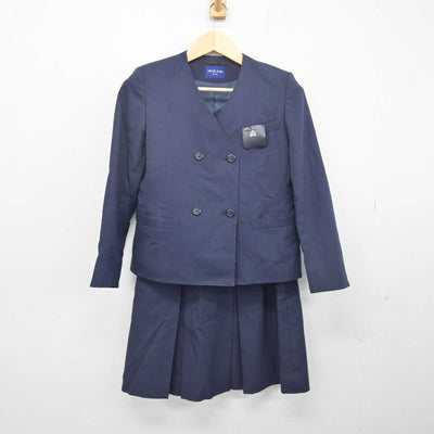 【中古】静岡県 中島中学校 女子制服 2点 (ブレザー・スカート) sf048687