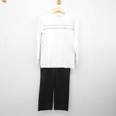 【中古】静岡県 中島中学校 女子制服 3点 (ジャージ 上・体操服 上・ジャージ 下) sf048689