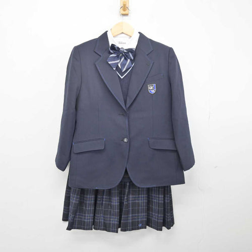 【中古制服】栃木県 宇都宮白楊高等学校 女子制服 4点（ブレザー