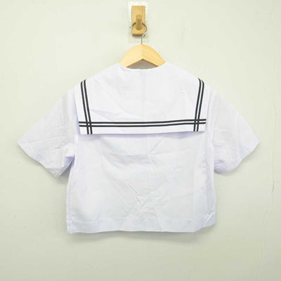 【中古】広島県 尾道市立栗原中学校 女子制服 2点 (セーラー服・スカート) sf048710