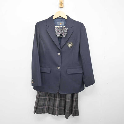 【中古】埼玉県 戸田市立喜沢中学校 女子制服 3点 (ブレザー・スカート) sf048711