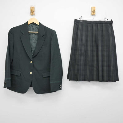 【中古】宮城県 向陽台中学校 女子制服 2点 (ブレザー・スカート・スカート) sf048718