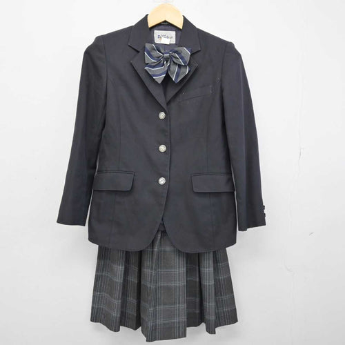 中古制服】青森県 千葉学園高等学校 女子制服 6点（ブレザー・ベスト