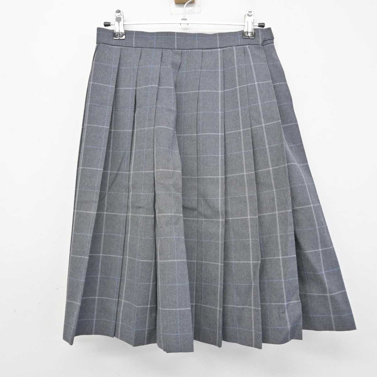 【中古】兵庫県 武庫荘総合高等学校 女子制服 4点 (ブレザー・シャツ・スカート) sf048731