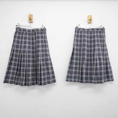 【中古】神奈川県 引地台中学校 女子制服 4点 (ブレザー・スカート・スカート) sf048745