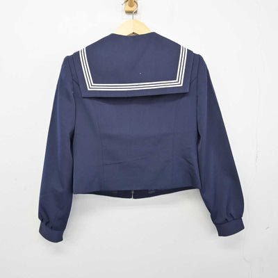 【中古】岐阜県 平和中学校 女子制服 3点 (セーラー服・スカート) sf048782