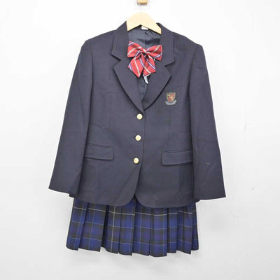 【中古】福岡県 第一学院高等学校/博多キャンパス 女子制服 3点 (ブレザー・スカート) sf048786