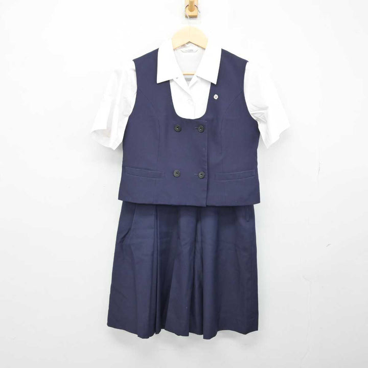 中古】栃木県 石橋高等学校 女子制服 4点 (ベスト・シャツ・スカート) sf048788 | 中古制服通販パレイド