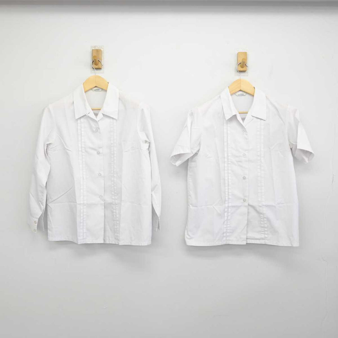 中古】栃木県 石橋高等学校 女子制服 2点 (シャツ・シャツ 中古】栃木県 石橋高等学校 女子制服 2点 (シャツ・シャツ
