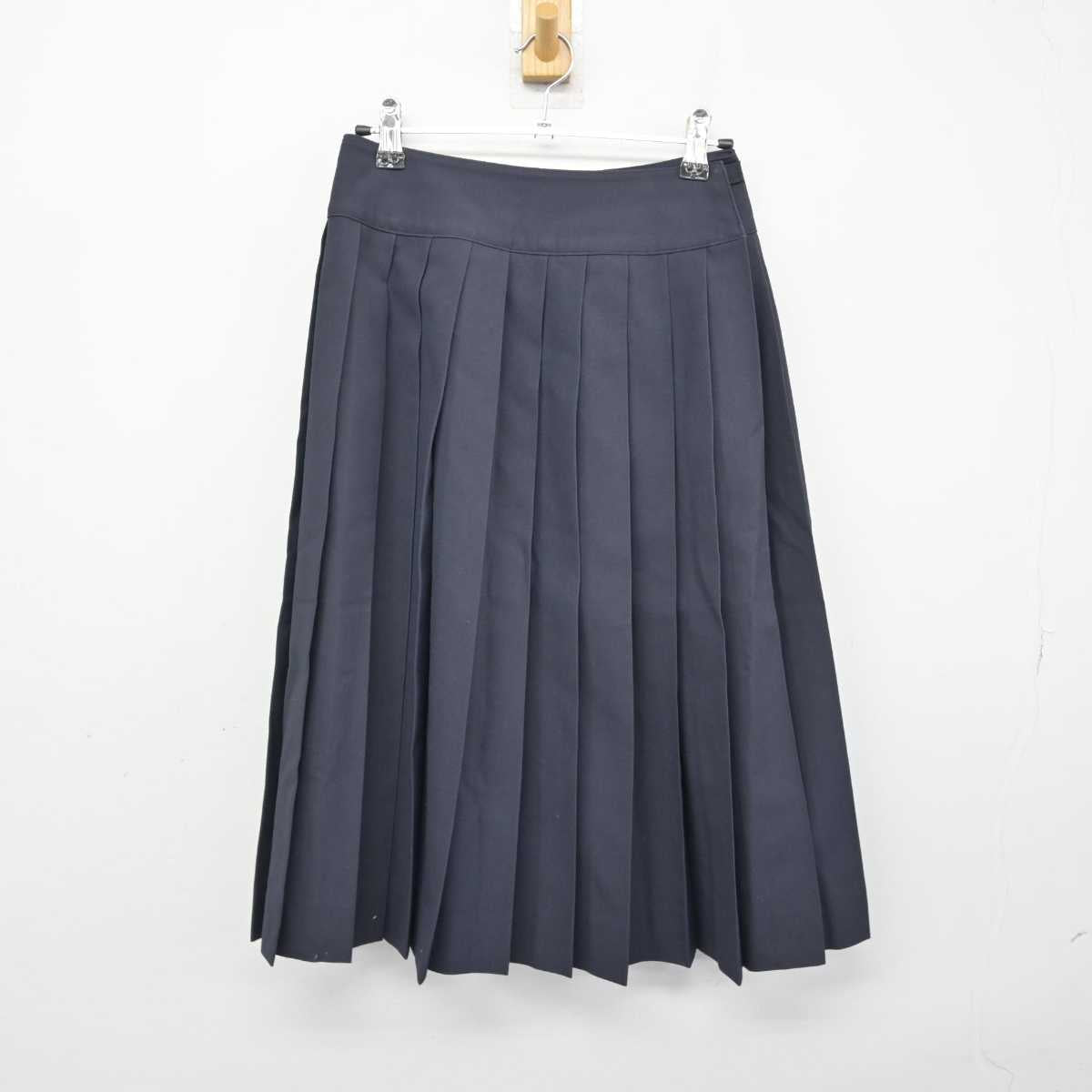 【中古】愛知県 桜花学園高等学校 女子制服 3点 (セーラー服・スカート) sf048797