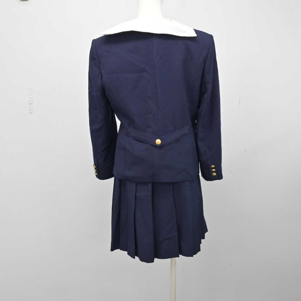 中古】岡山県 就実高等学校 女子制服 4点 (ブレザー・シャツ・ベスト・スカート) sf048810 | 中古制服通販パレイド