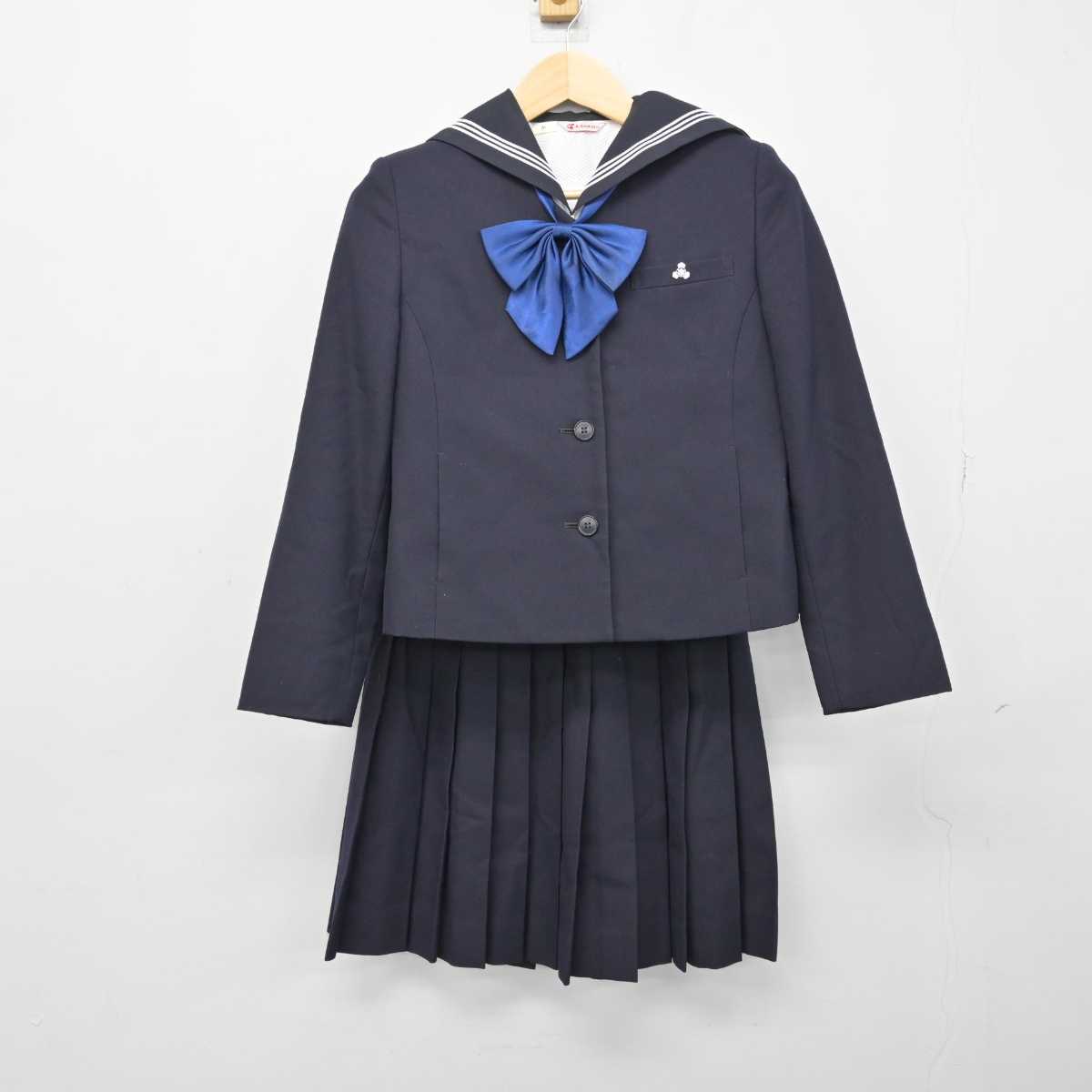 【中古】東京都 佼成学園女子中学校 女子制服 5点 (ブレザー・セーラー服・スカート) sf048811