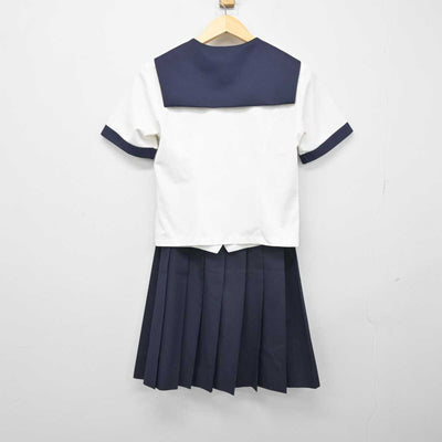 【中古】愛知県 名古屋商業高等学校 女子制服 2点 (セーラー服・スカート) sf048813