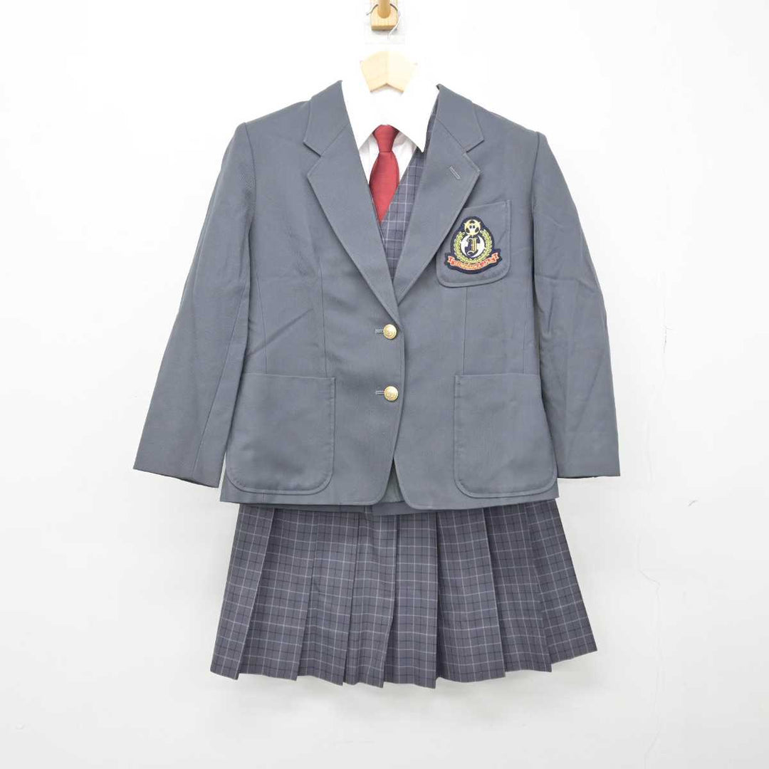 中古】神奈川県 泉が丘中学校 女子制服 5点 (ブレザー・シャツ・ベスト・スカート) sf048819 | 中古制服通販パレイド