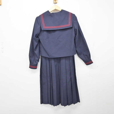 【中古】千葉県 国分寺台中学校 女子制服 2点 (セーラー服・ジャンパースカート) sf048834