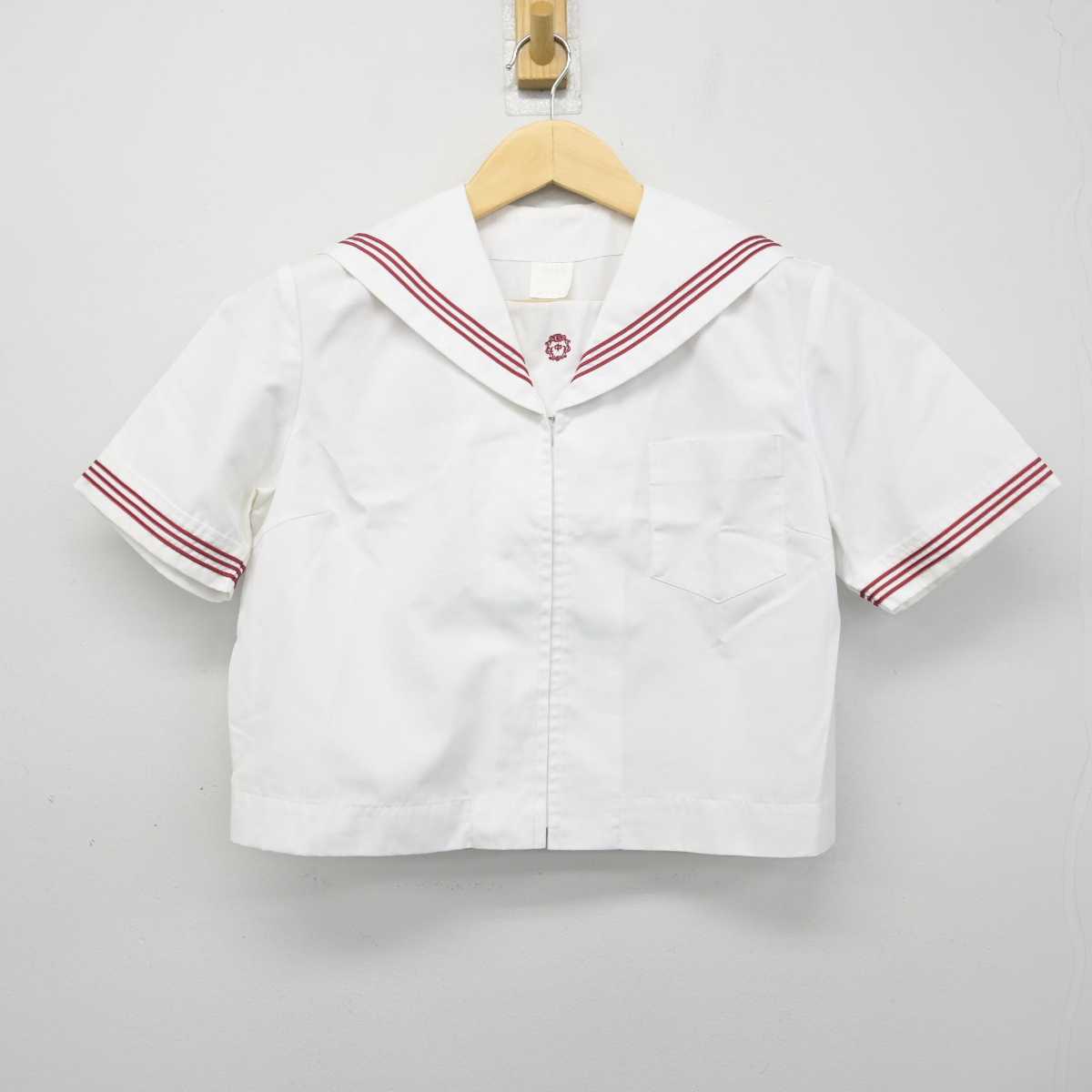 【中古】千葉県 国分寺台中学校 女子制服 2点 (セーラー服) sf048836