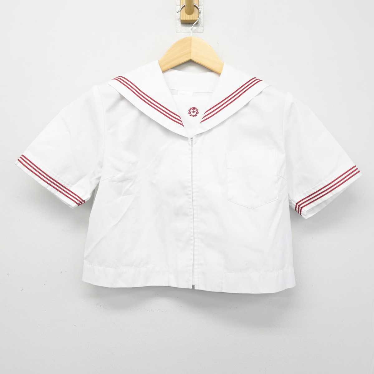 【中古】千葉県 国分寺台中学校 女子制服 1点 (セーラー服) sf048837