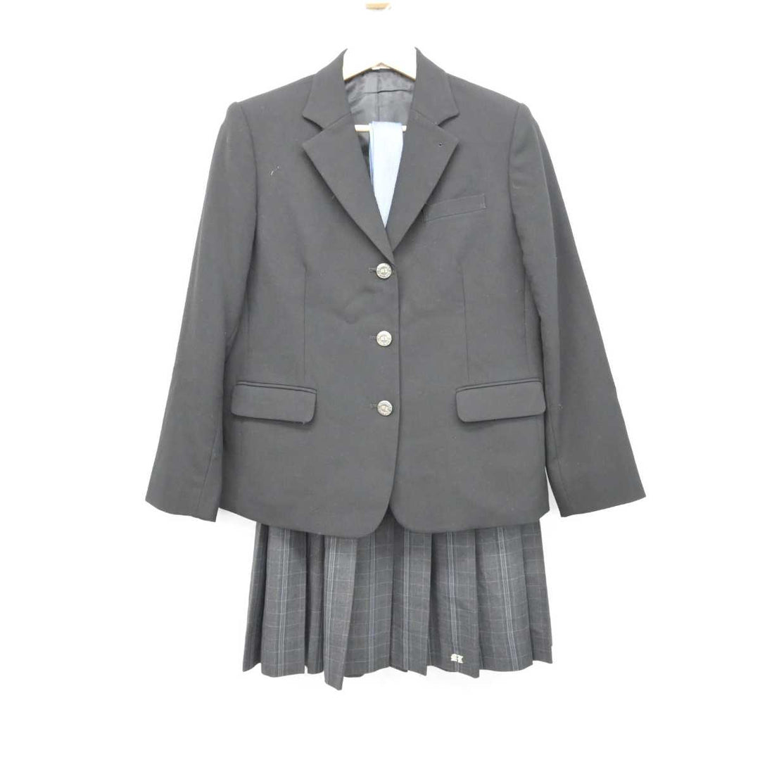 【中古】滋賀県 守山北高等学校 女子制服 4点 (ブレザー・ニット・スカート) sf048845 | 中古制服通販パレイド