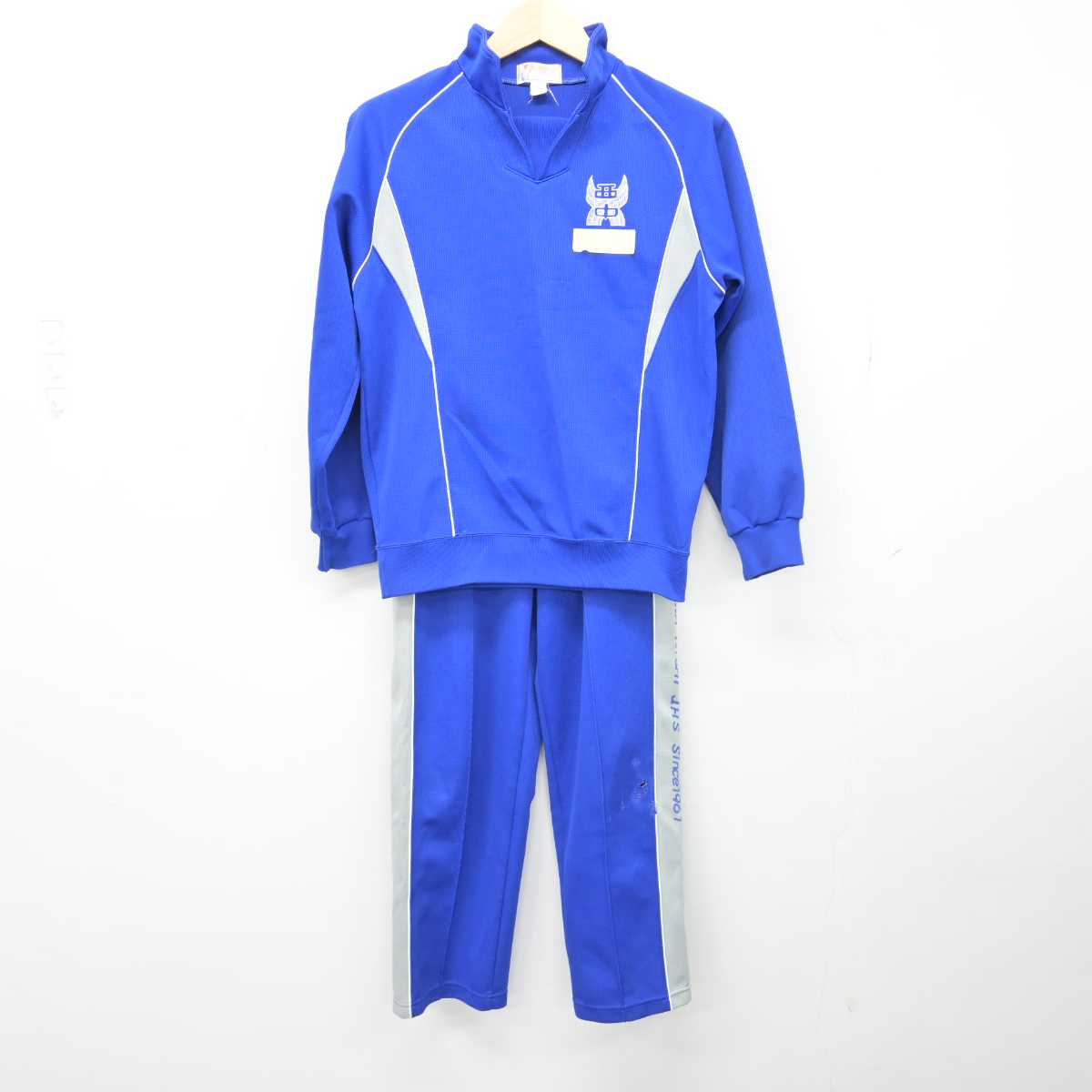 【中古】埼玉県 小川町立西中学校 女子制服 2点 (ジャージ 上・ジャージ 下) sf048846