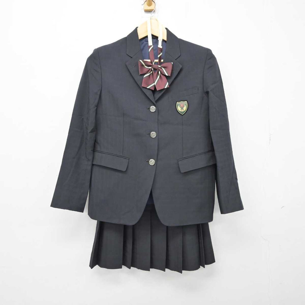 【中古】埼玉県 栄東中学高等学校 女子制服 3点 (ブレザー・ベスト