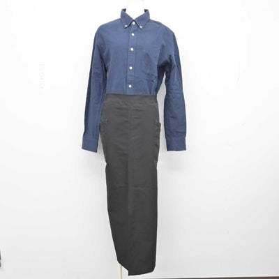 【中古】 株式会社アルファクラブ 女子制服 3点 (シャツ・エプロン / サロン・エプロン / サロン) sf048872