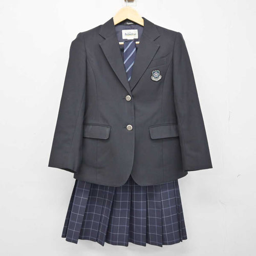 【中古制服】神奈川県 金沢総合高等学校 女子制服 4点（ブレザー