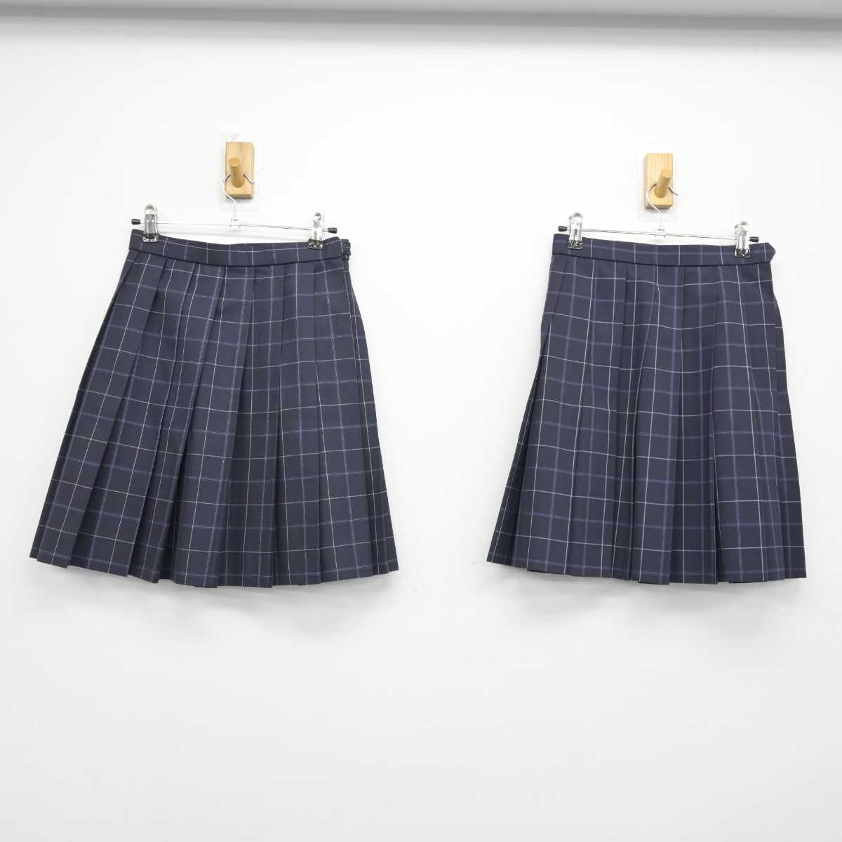 【中古】東京都 城東高等学校 女子制服 4点 (ブレザー・スカート・スカート) sf048879