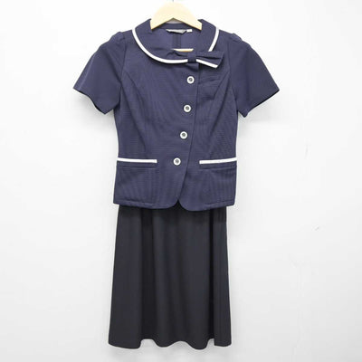 【中古】 事務服 女子制服 2点 (シャツ・スカート) sf048890