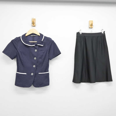 【中古】 事務服 女子制服 2点 (シャツ・スカート) sf048892