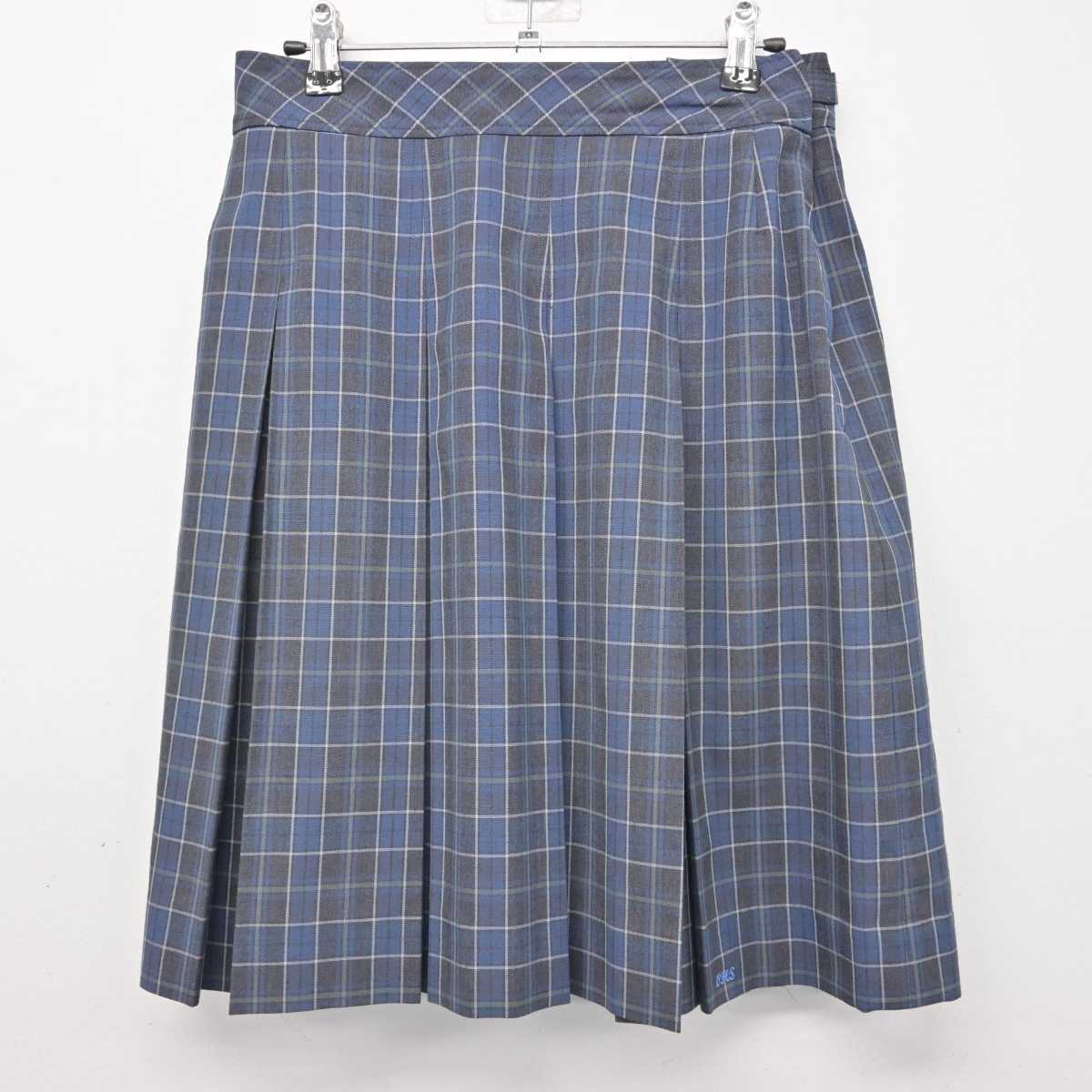 【中古】京都府 大谷中学高等学校 女子制服 2点 (スカート) sf048904