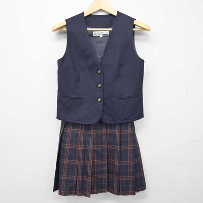 【中古】大阪府 大阪桐蔭高等学校 女子制服 6点 (ブレザー・ベスト・スカート) sf048908