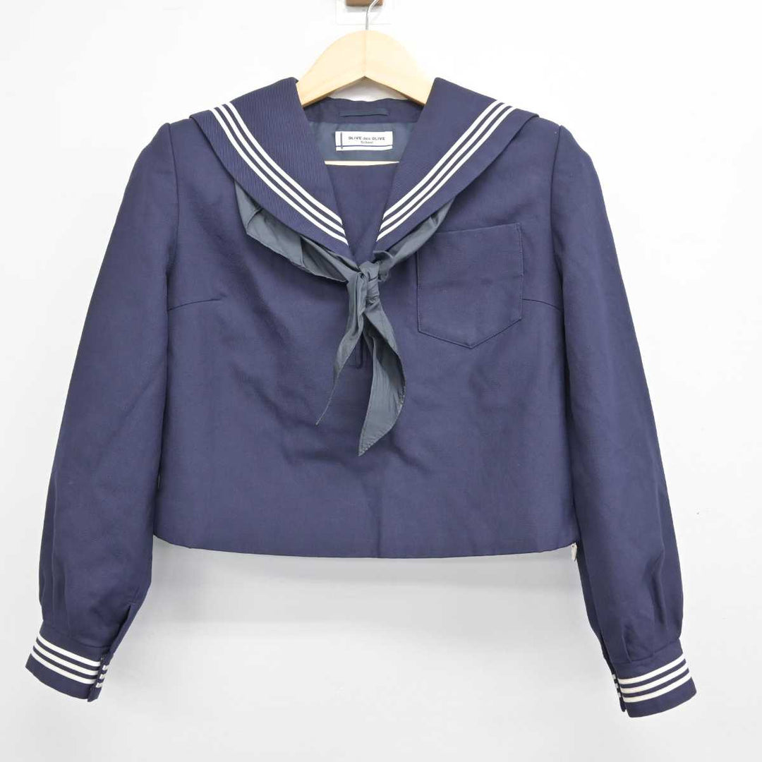 【中古】茨城県 水戸第三高等学校 女子制服 3点 (セーラー服・ジャンパースカート) sf048923 | 中古制服通販パレイド