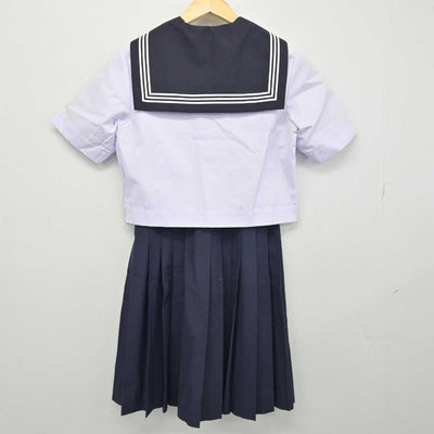 【中古】茨城県 水戸第三高等学校 女子制服 3点 (セーラー服・スカート) sf048924