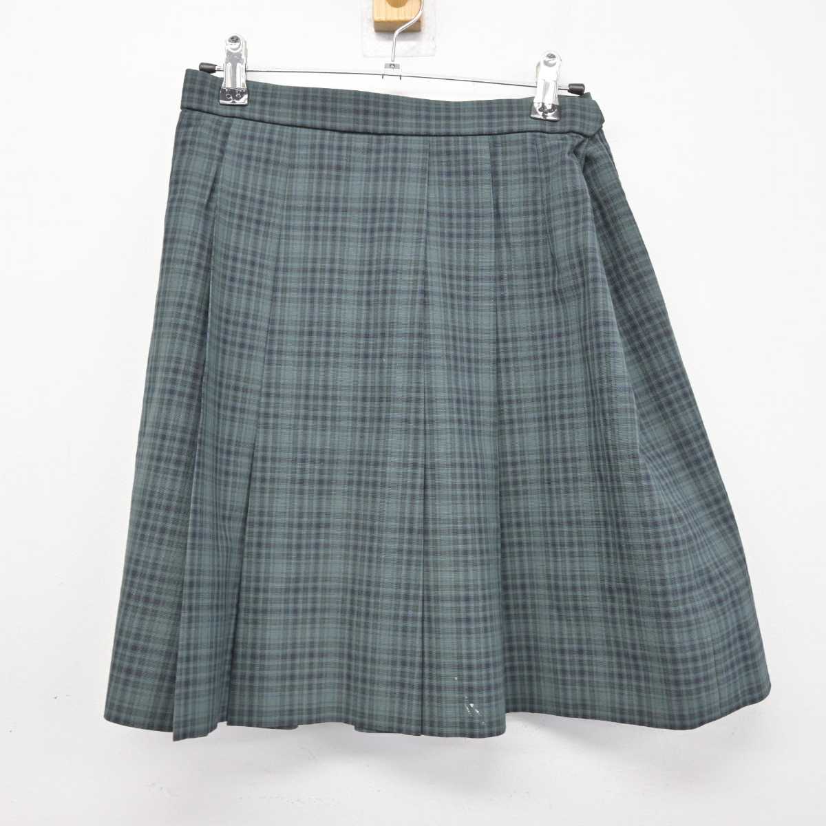 【中古】神奈川県 戸塚高等学校 女子制服 2点 (ベスト・スカート) sf048927