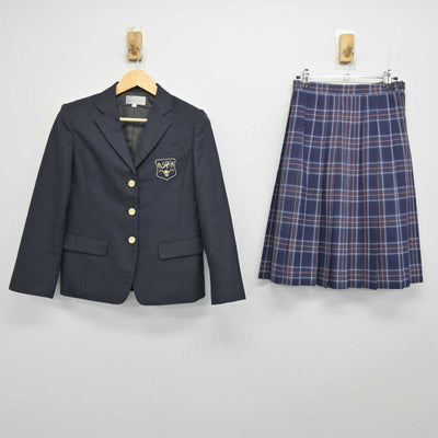 【中古】神奈川県 白鵬女子高等学校 女子制服 3点 (ブレザー・スカート) sf048932