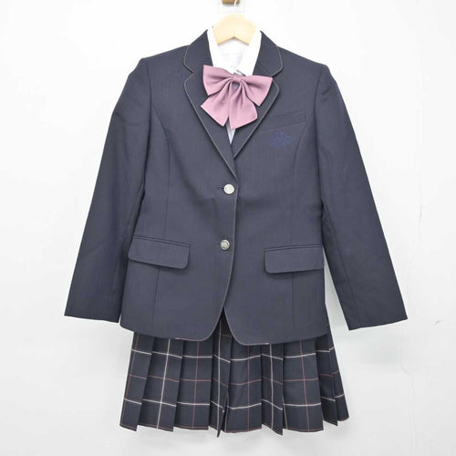 中古制服】神奈川県 新栄高等学校 女子制服 2点（ブレザー・スカート