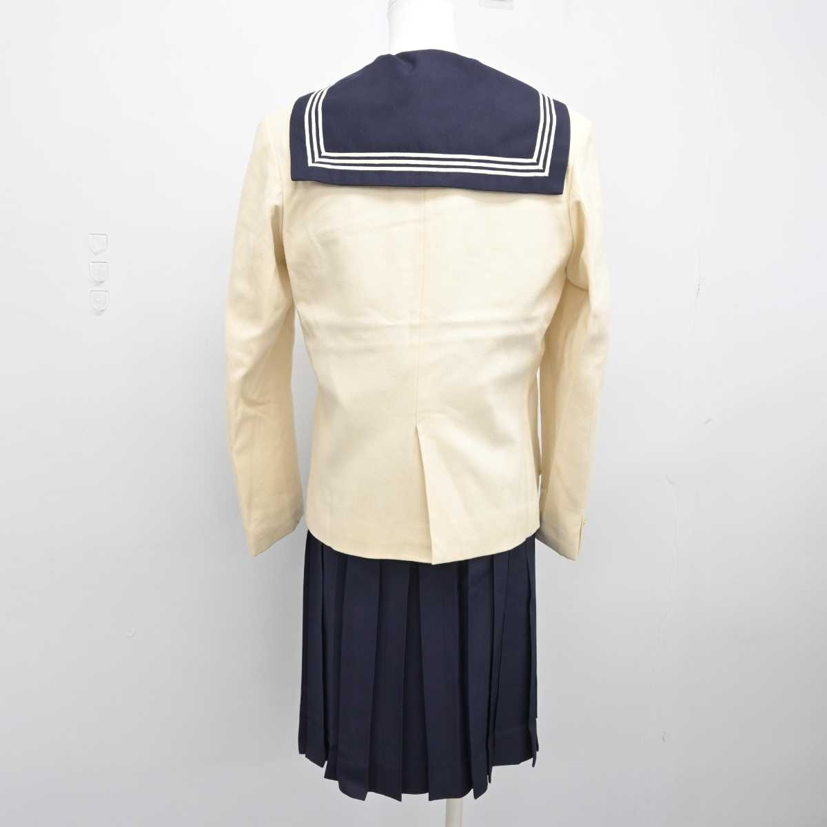 【中古】東京都 目白研心中学校高等学校 女子制服 3点 (ブレザー・セーラー服・スカート) sf048947