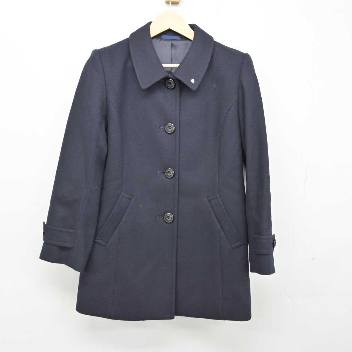 【中古】愛知県 光ヶ丘女子高等学校 女子制服 2点 (コート) sf048951